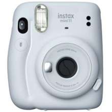 white fuji instant camera