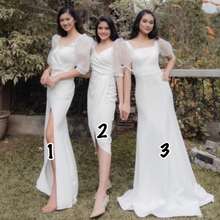 baju bridesmaid non hijab