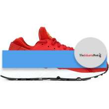 nike air huarache run premium red sneakers