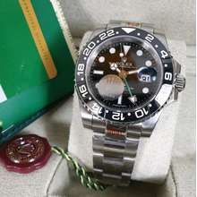 Rolex Gmt Master Ii Silver Black 43Mm