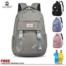 TAS RANSEL POLO Import 502 Tas Pria Backpack Pria Tas POLO Sekolah + BAG  COVER-TAS SEKOLAH IMPORT SD SMP SMA-TAS SEKOLAH ANAK-Tas alto smp laki laki