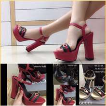 sepatu high heels gucci