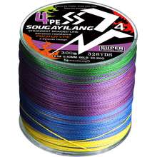 【COD】3 Warna 100M/300M/500M Fishing Line X4