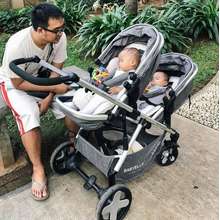 double pushchair car seat compatible