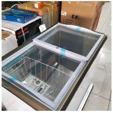 CHEST FREEZER BOX SLIDING FLAT GLASS RSA XS 200 [171L] KHUSUS BOGOR