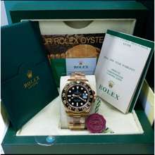 Jam Tangan Merek Gmt Master Ii Gold Automatic