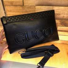 Jual Handbag clutch Branded Kulit Import Cowok Pria LV Louis