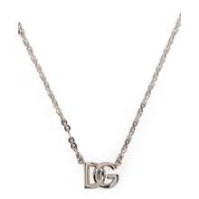 dolce and gabbana silver necklace