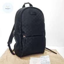 Gg Backpack Canvas Nylon 100