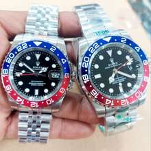 Gmt Master Ii Superman Black Dial Jam Tangan Pria 