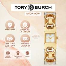 Tory Burch TBW5409 Double T-Link Gold Stainless Steel Link Strap Women's  Watch