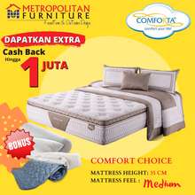 Kasur Springbed SET Comforta NEW Comfort Choice