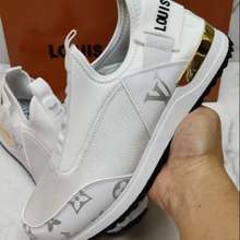 sepatu Louis Vuitton Sneakers Slip On B217 / Sepatu Fashion LV Import High  Quality
