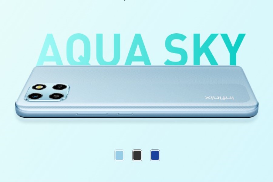 infinix smart 6 aqua sky