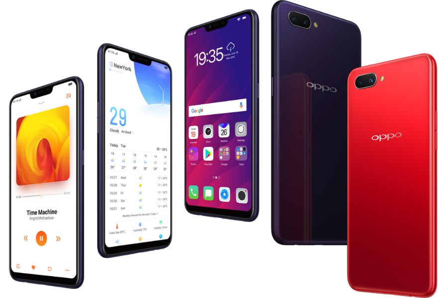 versi bluetooth oppo a3s