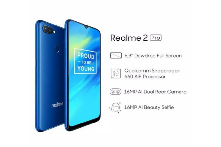 realme 2 pro 8 128 blue