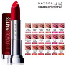 harga maybelline color sensational matte lipstick