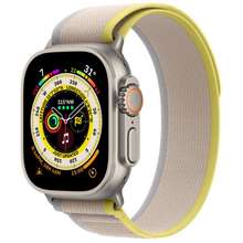 Apple Apple Watch Ultra Titanium / Yellow Beige Trail Loop