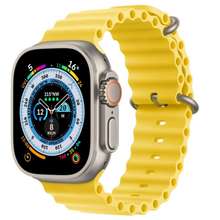 Apple Apple Watch Ultra Titanium / Yellow Ocean Band