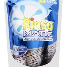 Harga Rinso Matic Deterjen Cair Front Load 1.6 L Terbaru Juli, 2021